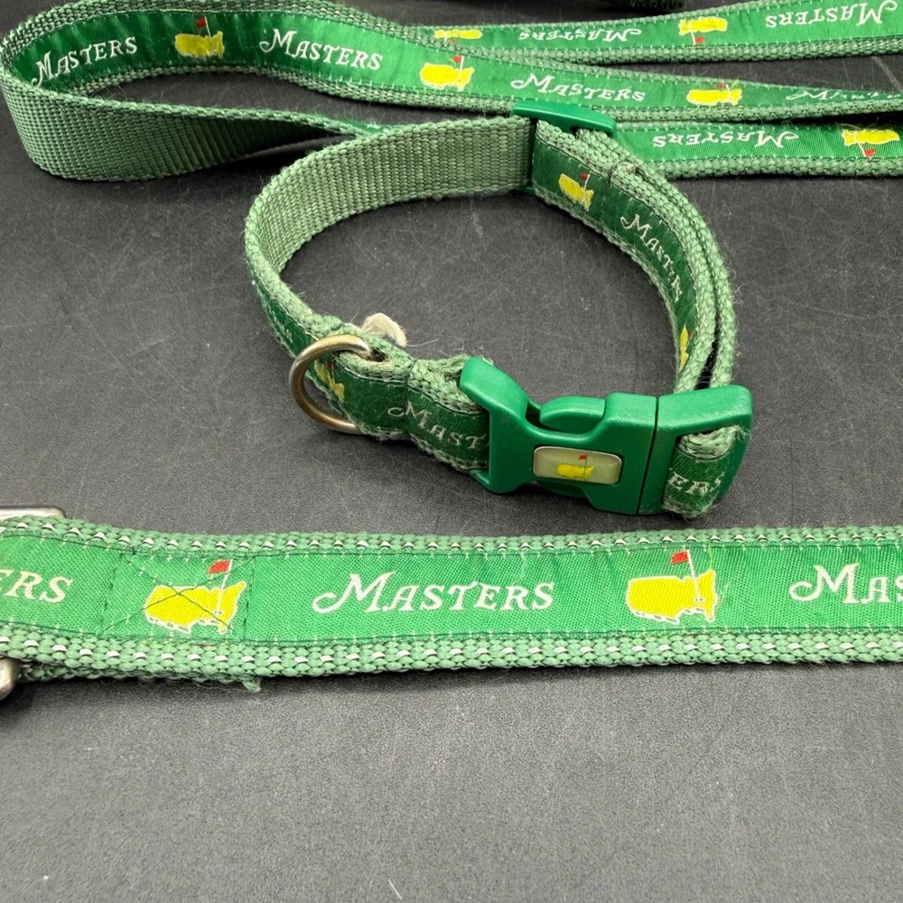 Masters Golf Tournament Dog Collar Small‎ 10-15